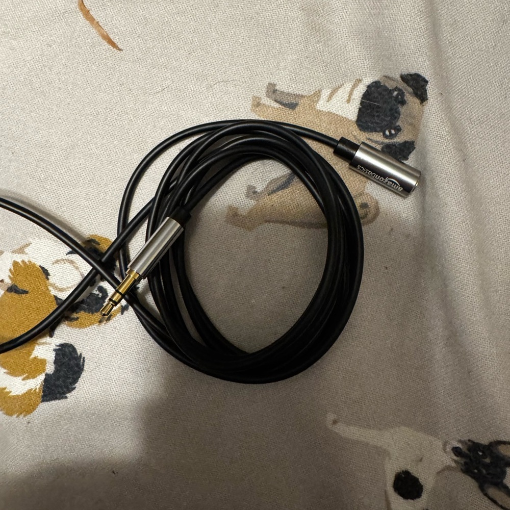 Black Audio Cable